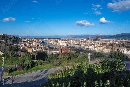 The Old Town of city of Florence, Tuscany Region, Italy