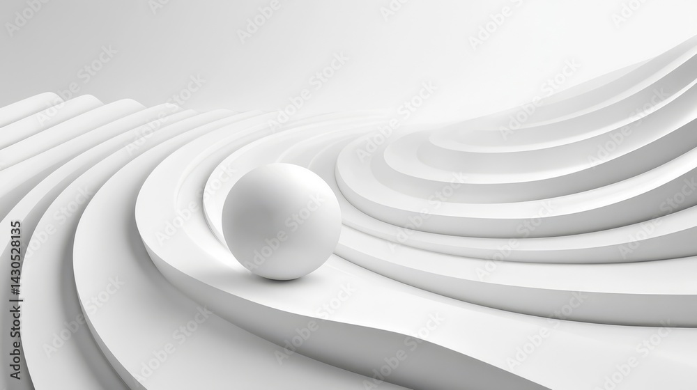 Obraz premium abstract white background