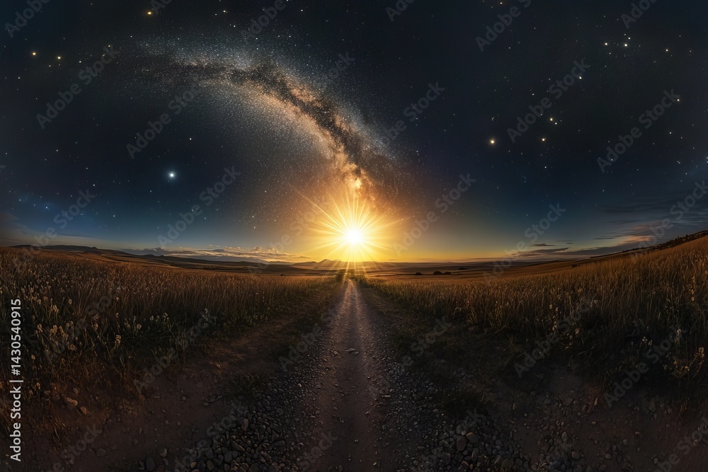 Fototapeta premium road to the sky