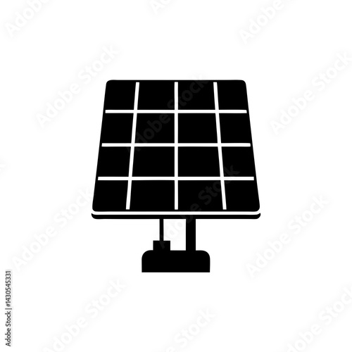creative details solar panel icon vector illustration	
