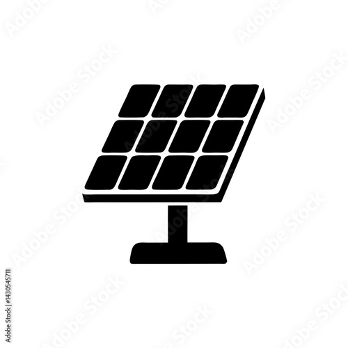 creative details solar panel icon vector illustration	
