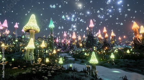 Obraz na płótnie Fantasy world w salonie