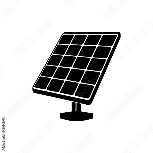 creative details solar panel icon vector illustration	