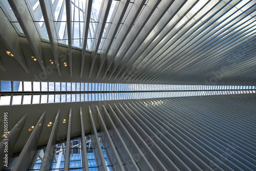 Contemporary architectural design of an interior in New York