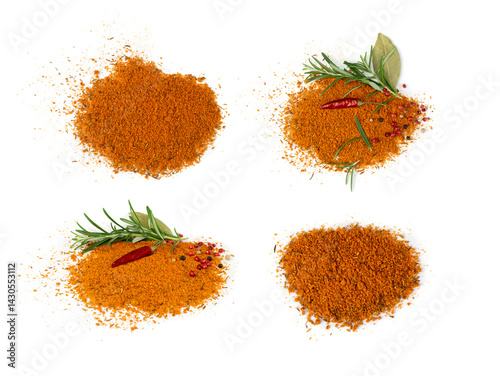 Fototapeta Naklejka Na Ścianę i Meble -  Pile of Gyros Kebap Spices and Herbs Powder Mix