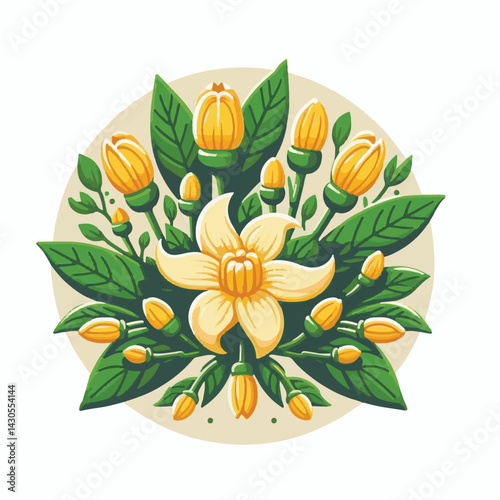 plant, blossom, nature, flora, bloom, aromatherapy, flower, natural, aroma, yellow, leaf, tropical, beauty, cananga, perfume, green, isolated, botanical, background, spa, essential, fragrance, organic