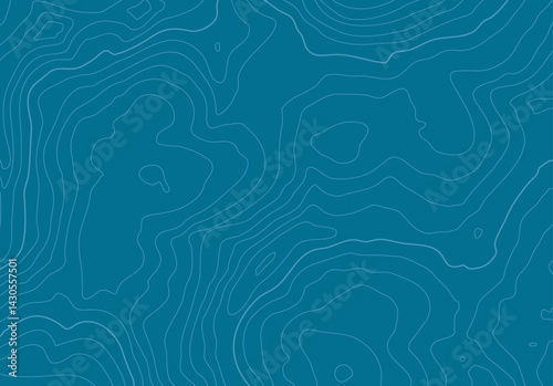 Topographic map background with altitude lines. Abstract terrain topography with elevation levels of the relief