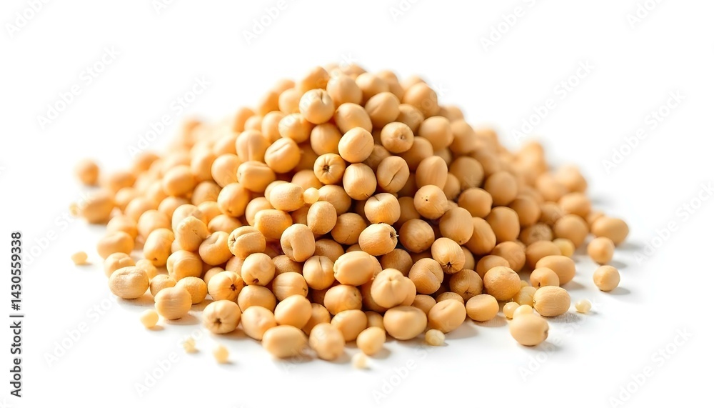 buckwheat isolated on white background buckwheat isolated on white background