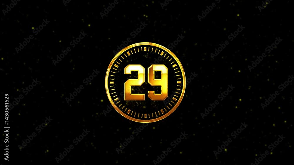 29 Hours, Left 29 Hours Left Text Animation Videos For You