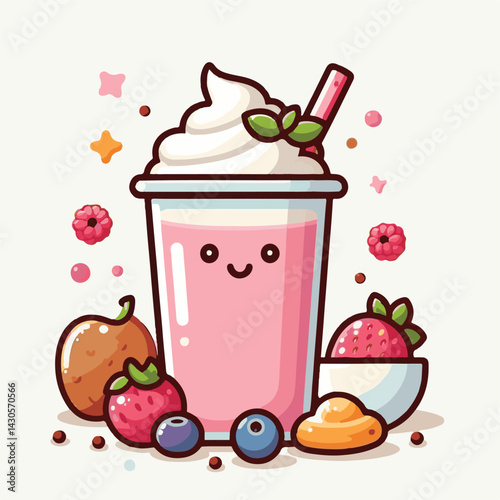 yogurt, fruit, smoothie, fresh, diet, healthy, food, dessert, summer, breakfast, sweet, milk, delicious, milkshake, glass, organic, drink, shake, strawberry, background, cocktail, beverage, berry, dai