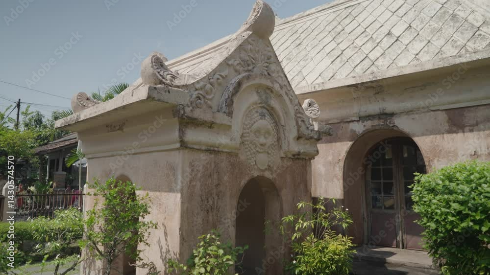 Taman Sari Water Castle the site of a former royal garden of the Sultanate of Yogyakarta. near the Kraton, Yogyakarta, Indonesia Taman Sari Water Castle the site of a former royal garden of the Sultanate of Yogyakarta. near the Kraton, Yogyakarta, Indonesia