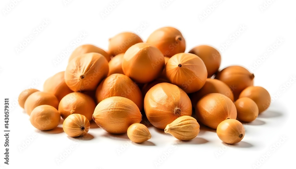 Nuts collection isolated on a white background Nuts collection isolated on a white background