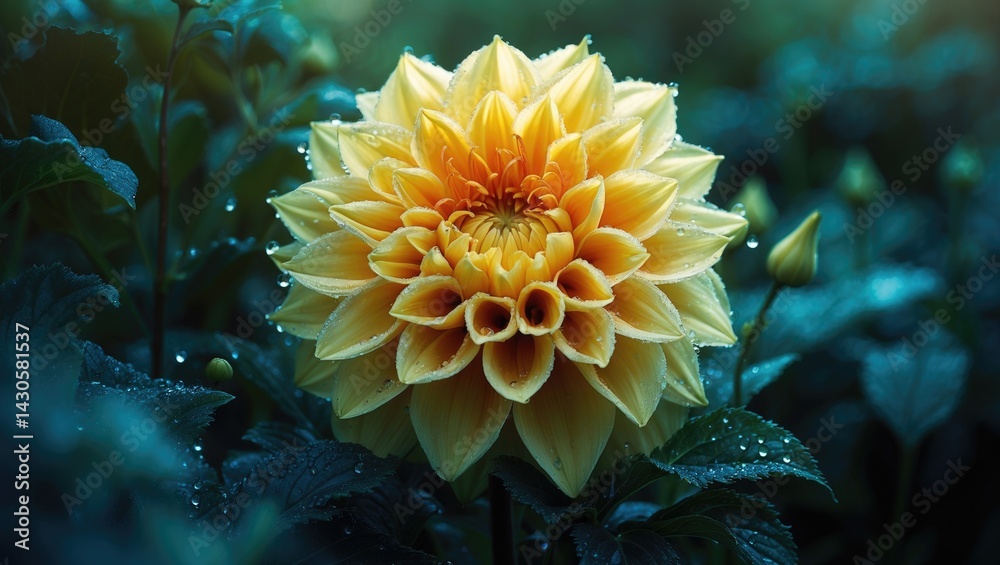 Obraz premium Golden blossom
