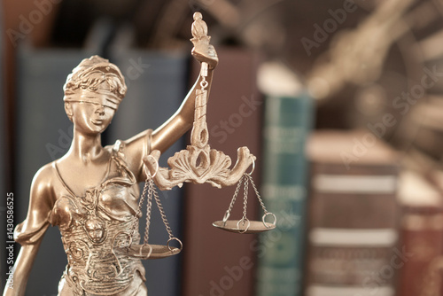 justice concept books and justice scale