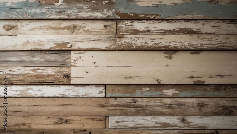 Obraz premium Abstract wooden board background with furniture objects for use in design
