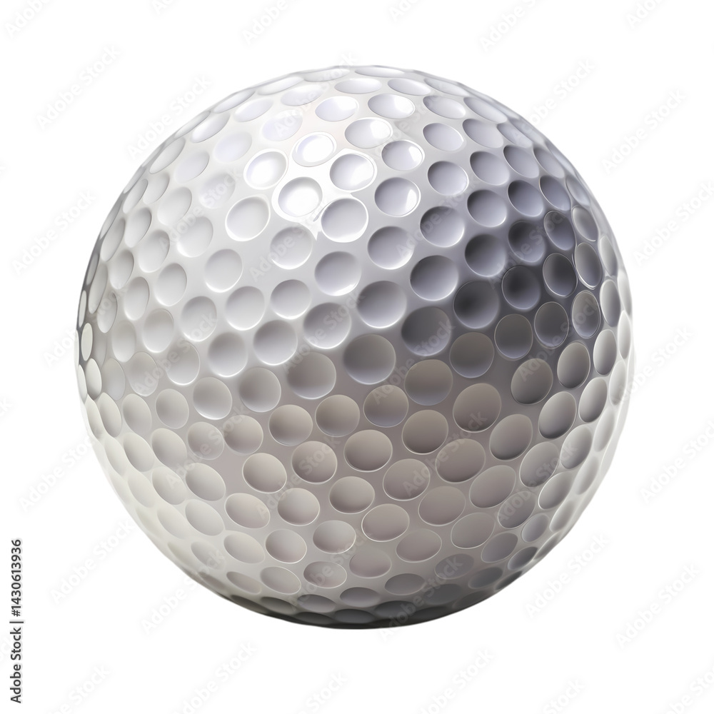 High-Resolution Golf Ball Image: Perfect for Websites and Designs High-Resolution Golf Ball Image: Perfect for Websites and Designs