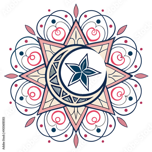 abstract floral ornament