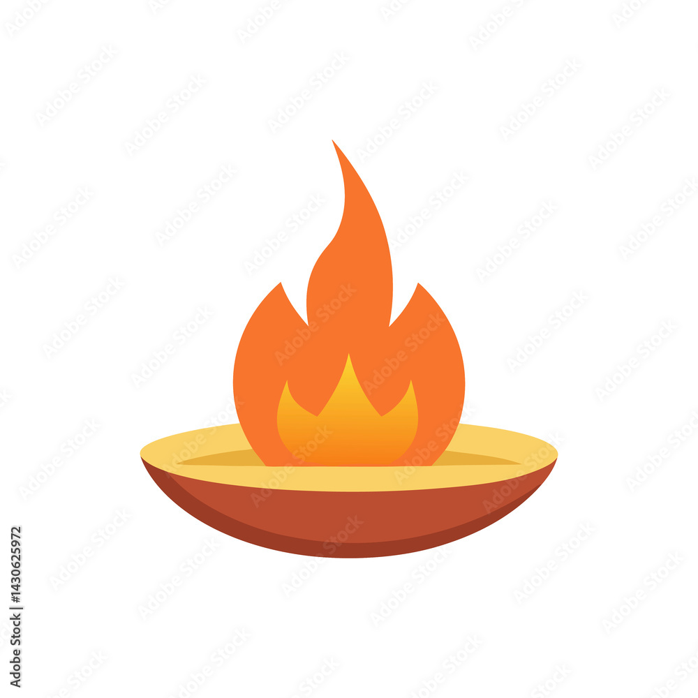 Fire Pit isolated on transparent background Fire Pit isolated on transparent background