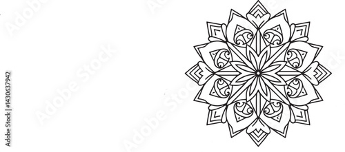 vector illustration mandala design