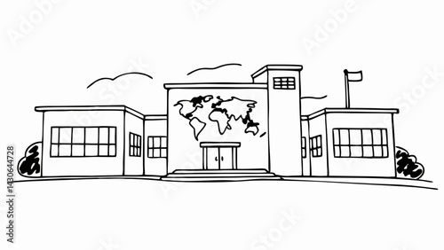 
International School Vector Art
