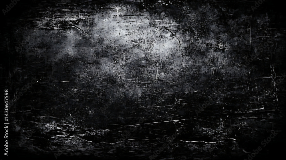 Obraz premium Dark, Grungy Wall Texture
