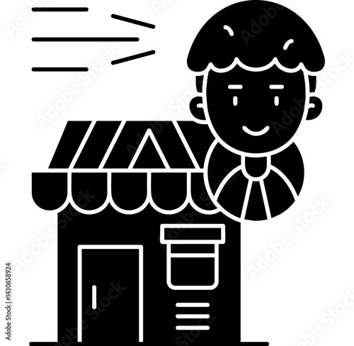 Seller Icon Vector Element