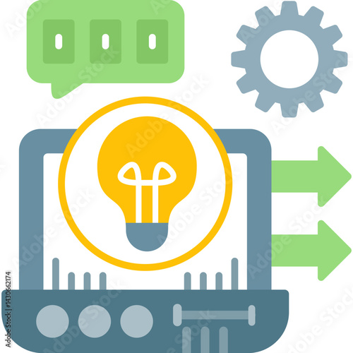 Thinking Icon Vector Element