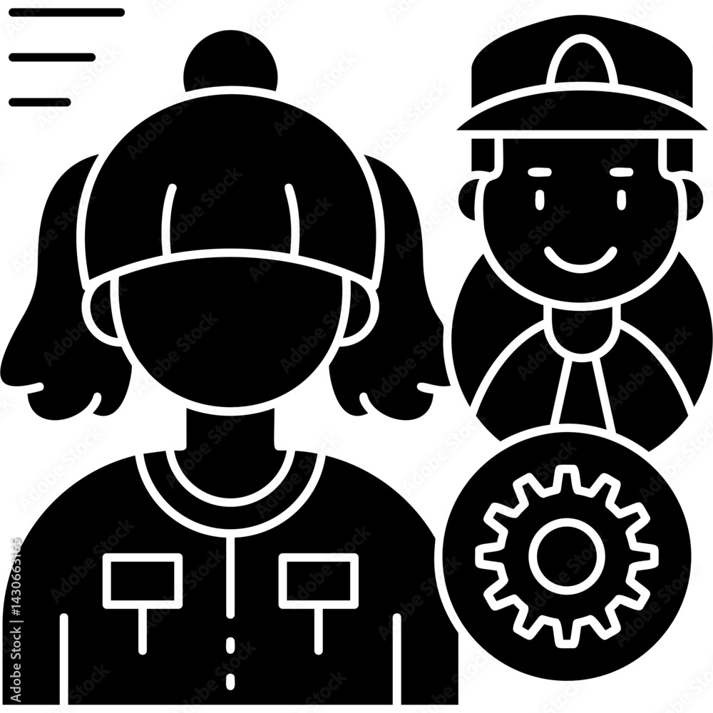 Partners Icon Vector Element Partners Icon Vector Element