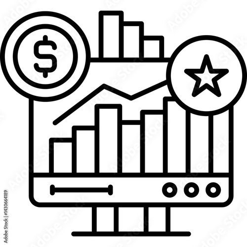 Ambition Icon Vector Element