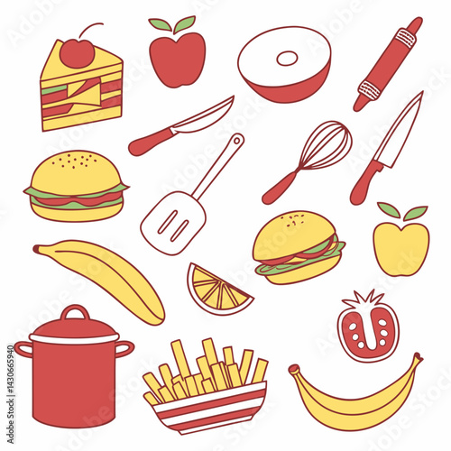  Food & Drink Icons (Non-Coffee too