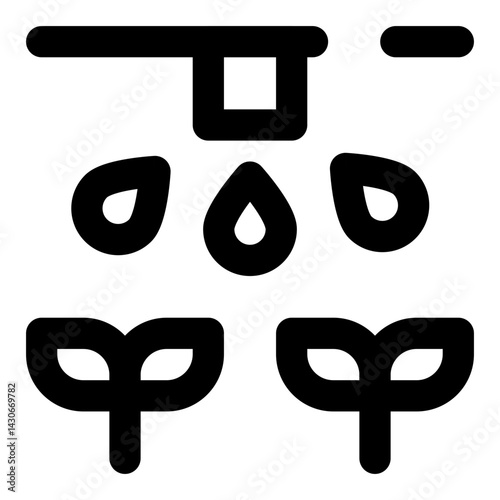 agriculture dashed line icon