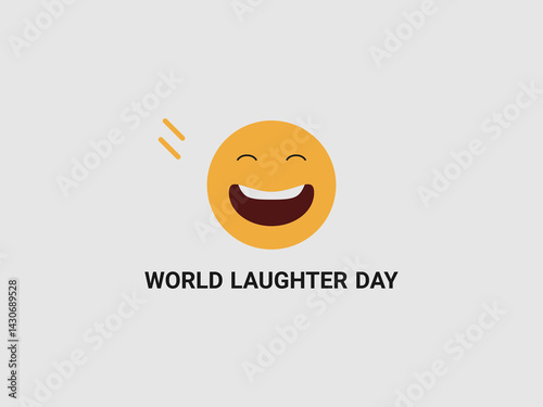 a bright yellow circular smiley face with closed