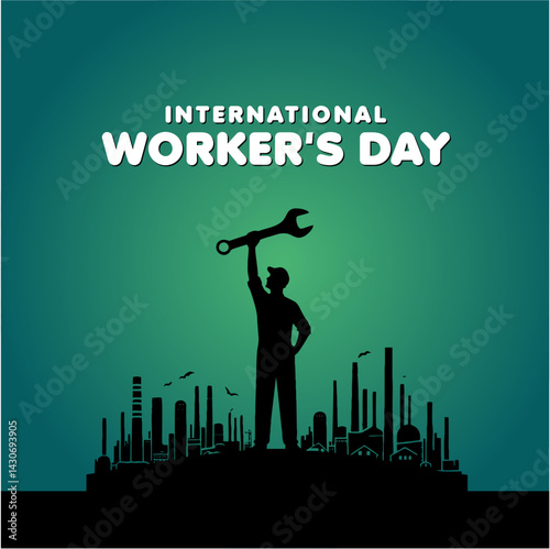 International Workers Day Social Media Post Design