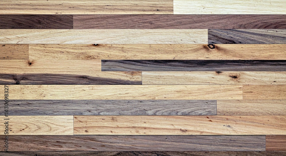 Naklejka premium Detailed Rough Cut Timber Panel Background High Resolution Showing Raw Texture and Natural Imperfections