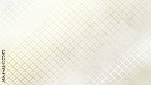 和の背景　銀色の鹿の子文様パターン