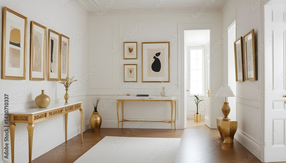 Fototapeta premium interior modern design room 3d