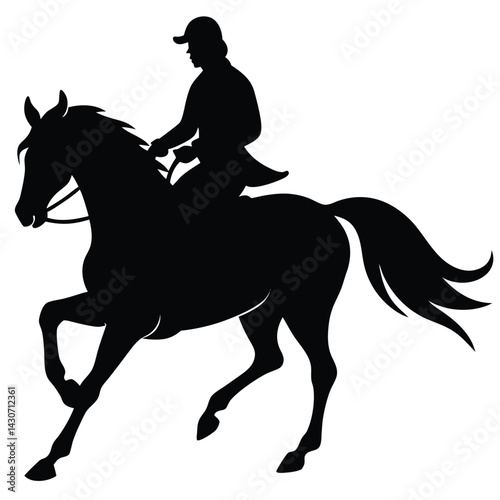 horse and rider.