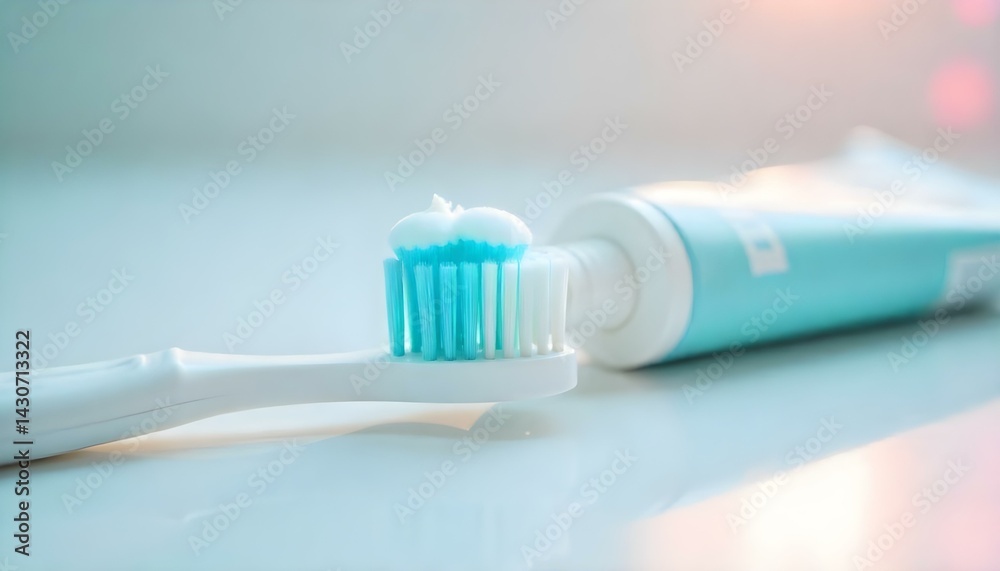 Toothbrush and toothpaste Toothbrush and toothpaste