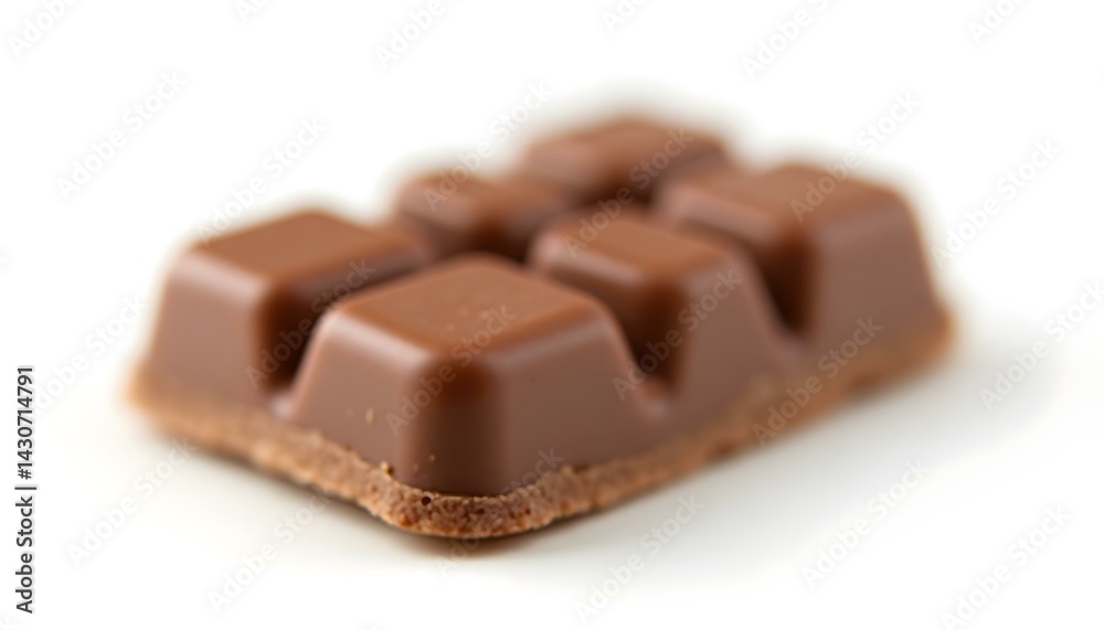 close up a chocolate bar isolated on white background close up a chocolate bar isolated on white background