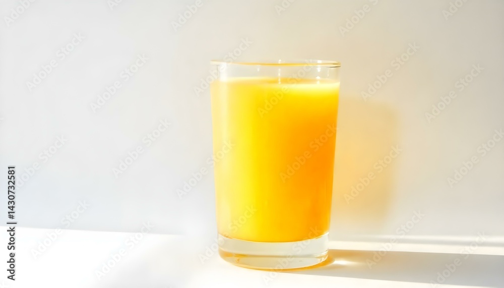 glass of orange juice isolated on a white background glass of orange juice isolated on a white background