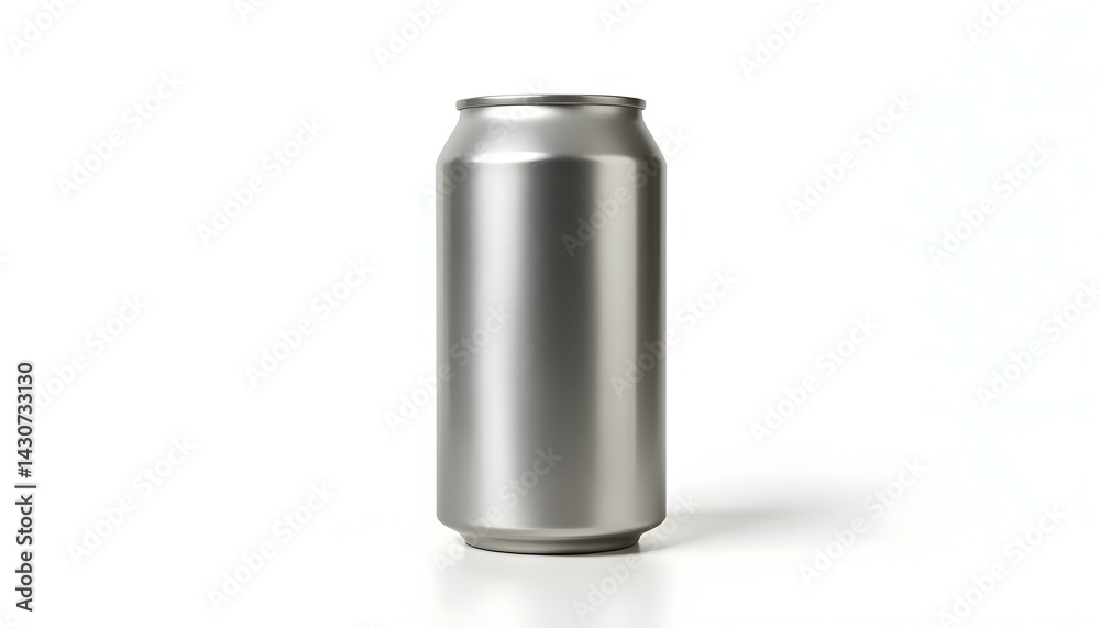 aluminum can isolated on white background. aluminum can isolated on white background.