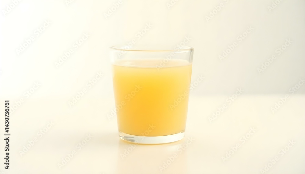 glass of pear juice on a white background glass of pear juice on a white background