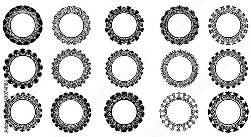 Circular Decorative Frame Collection