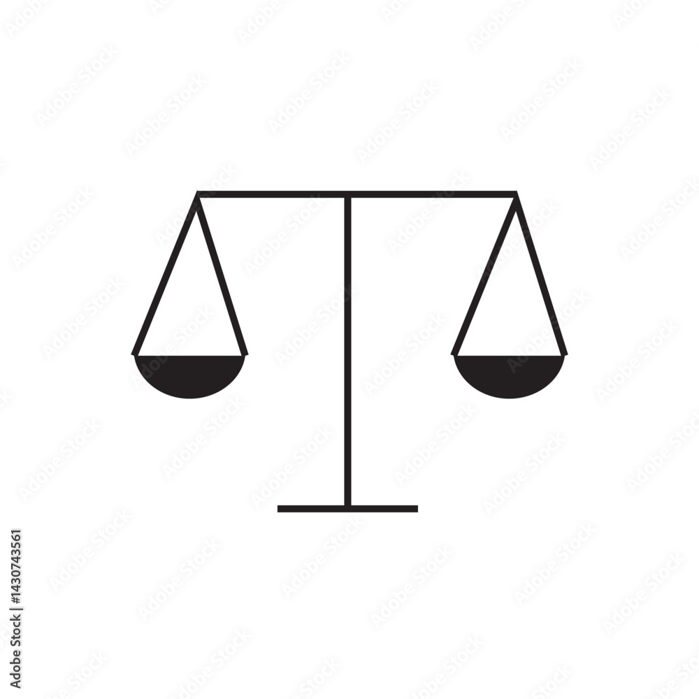 Scales of justice icon Scales of justice icon