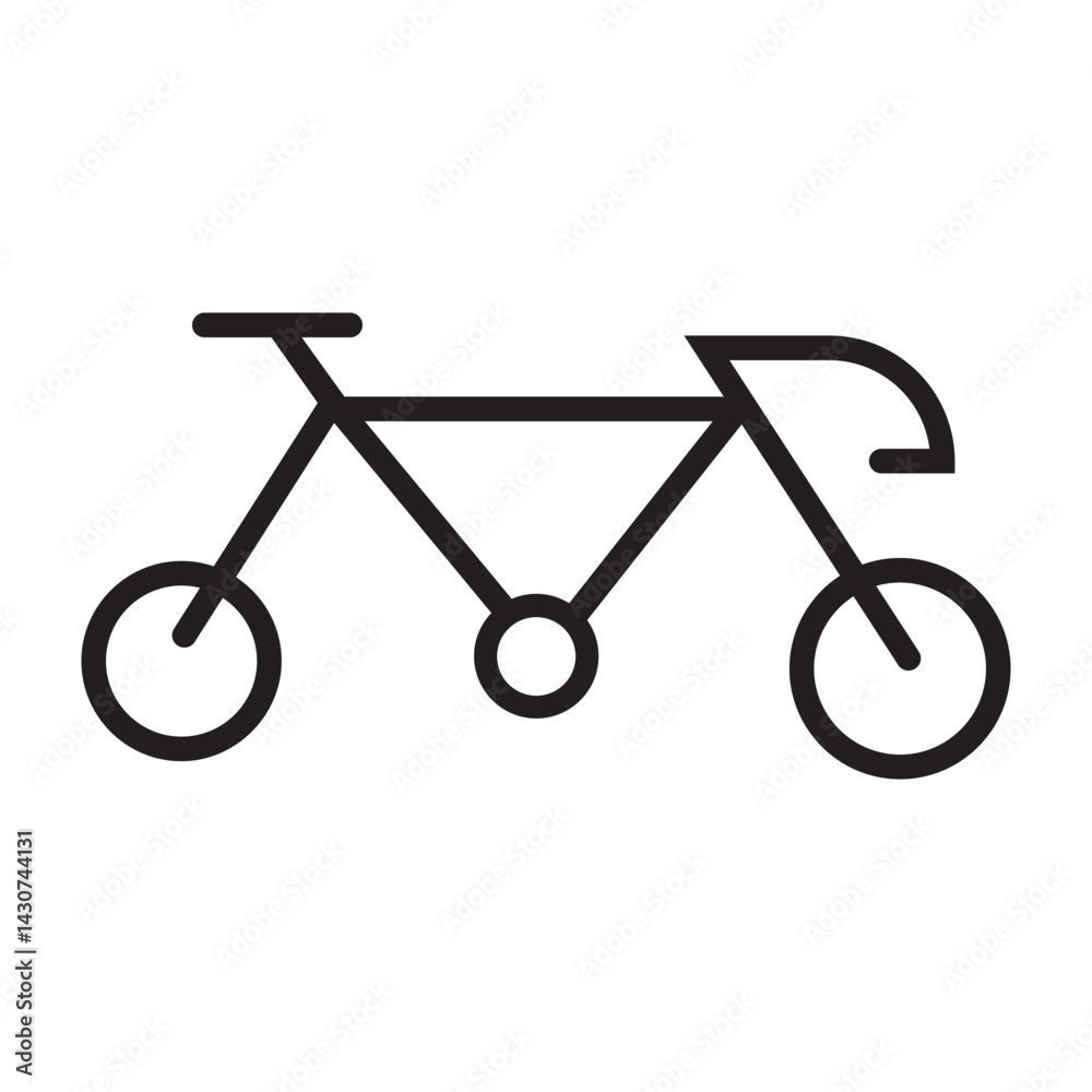 bicycle symbol icon bicycle symbol icon