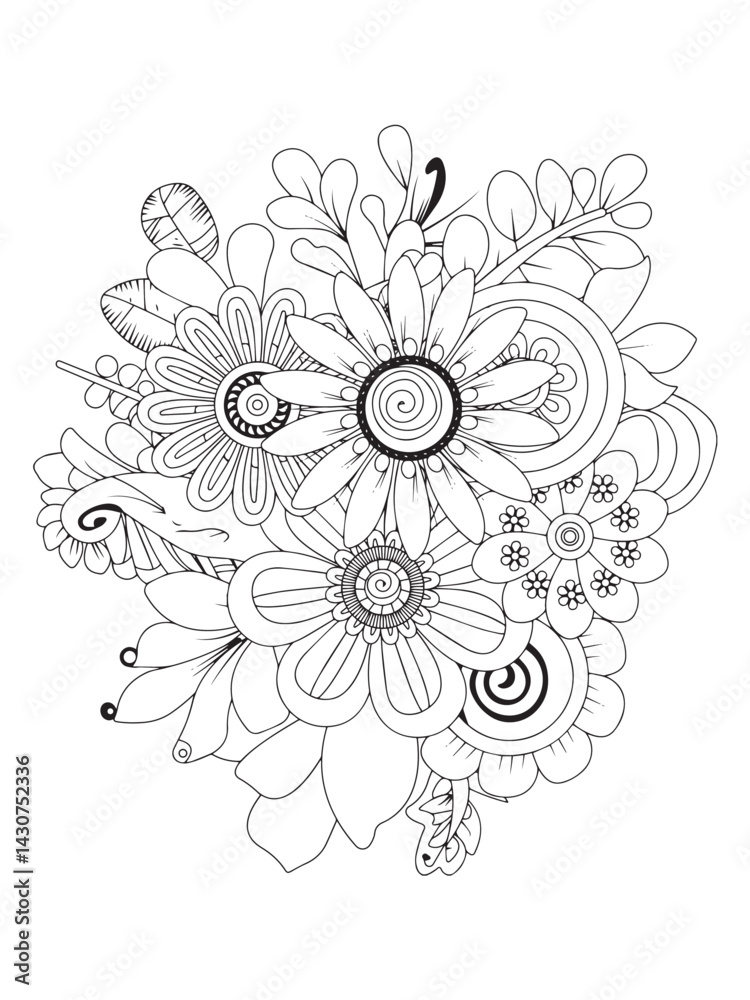 flowers coloring book botanical illustrations flowers coloring book botanical illustrations