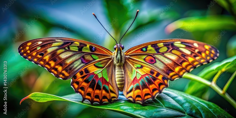 Obraz premium Stunning High-DOF Butterfly Photo: Macro Photography, Insect Wings, Nature Closeup, Detailed Butterfly Image, Schmetterling5, Wildlife Photography, Beautiful Butterfly