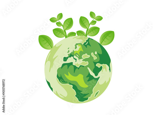 green planet earth