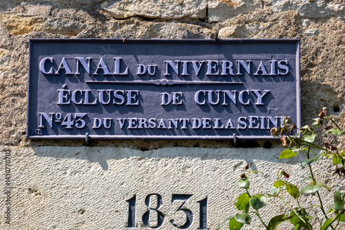 canal du nivernais, France