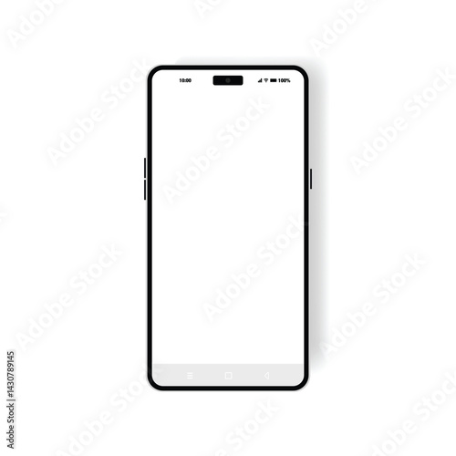 Mobile Phone vector illustration for technical design use